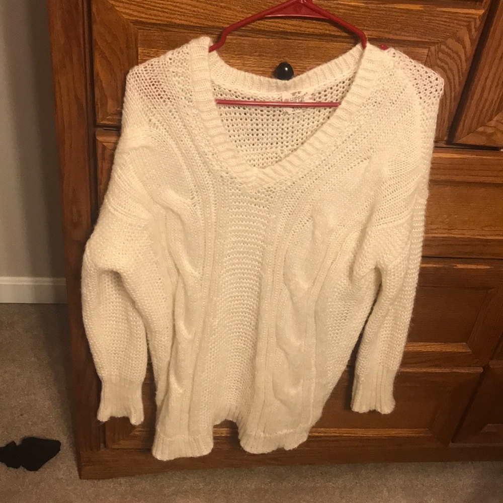 Plain white/cream sweater
